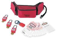 4HY65 PortableLockoutKit, Filled, Electrical, 16