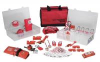 4HY68 PortableLockoutKit, Filled, Elctrcal/Valve