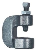 4HYF9 Beam Clamp, Rod Sz 1/2 In, Malleable Iron