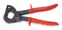 4JA44 Ratchet Cable Cutter, 10 In, Shear Cut