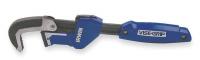 4JA77 Straight Pipe Wrench, Aluminum, 11 in. L