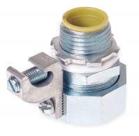 4JC47 Straight Connector, Grounding, 1.5 In,