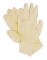 4JD67 Cleanroom Gloves, Latex, XL, 5 mil, PK 100