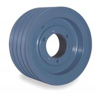 4JE94 V-Belt Pulley, QD, 10.9 In OD, 4 Groove