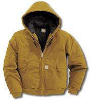 4JEN9 Hooded Jacket, Insulated, Brown, 2XL