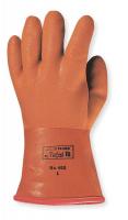 4JF43 Chemical Resistant Glove, PVC, L, PR