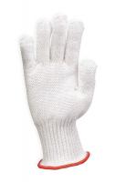 4JF53 Cut Resistant Glove, White, Reversible, S