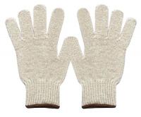 4NMU8 Knit Glove, Poly/Cotton, Men&#39;s S, PK144