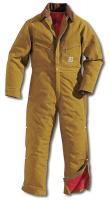 4JHC1 Short Sleeve Coverall, Chest 36In., Brown