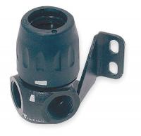 4JMK7 Two Port Wall Bracket, 1/2 NPT, For 17mm