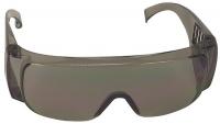 4JND6 Safety Glasses, Gray, Scratch-Resistant