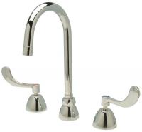 4JPC6 Lavatory Faucet, 5 3/8 In.Spout, 3 Holes