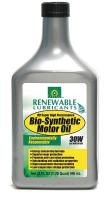 4JPT2 Engine Oil, Bio-Synthetic, 1 Qt., SAE 30