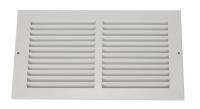 4JRT1 Return Air Grille, 14x14 In, White