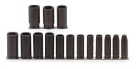 4JX12 Impact Socket Set, 1/2 Dr, 6 Pt, SAE, 15 Pc