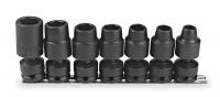 4JX15 Impact Socket Set, 7pc