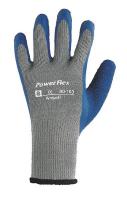 4JY14 Coated Gloves, XL, Blue/Gray, PR
