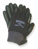 4JY39 Coated Gloves, Black, M, PR