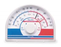 4JZ08 Analog Thermometer, -40 to 120 Degree F
