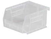 4KER2 Stack &amp; Hang Bin, 5-3/8 x 4-1/8 x 3, Clear
