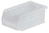 4KER9 Stack &amp; Hang Bin, 7 x8 1/4 x14 3/4, Clear