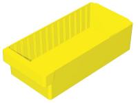 4KEZ5 Bin Drawer, W 8 3/8, D 17 5/8, Yellow