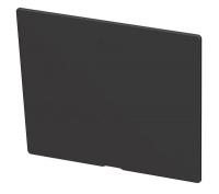4KFC4 Shelf Drawer Divider, Black, PK6