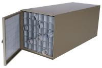 4KH49 Roll File, 36 Compartments, Steel