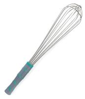 4KJJ4 French Whip, L 16 In, Aqua