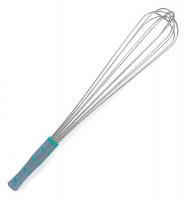 4KJJ6 French Whip, L 20 In, Aqua