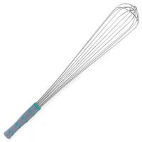 4KJJ7 French Whip, L 22 In, Aqua