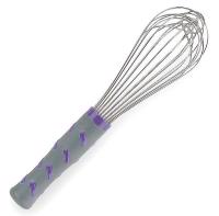 4KJJ9 Piano Whip, L 10 In, Purple