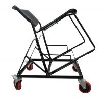 4KK07 Stacking Chair Cart, 33 Chairs, 300 lb.