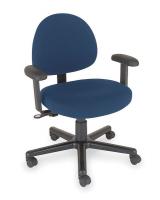 4YCW5 Chair, Intensive-Use, 31W, Black, Nylon