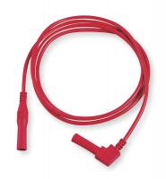 4KK35 Test Leads, 48 In. L, Red, 1500VAC