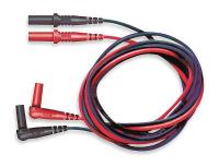 4KK36 Modular Test Leads, 48 In. L, Black/Red, PR