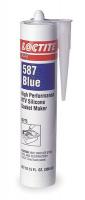 4KM23 Adhesive/Sealant, HighTemp, 300mlTube, Blue