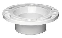 4KMN4 Toilet Flange, Floor, Without Test Cap