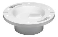 4KMP2 Toilet Flange, Floor, 2 Slot 2 Slide