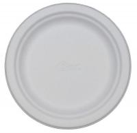 4KMW2 Plate, Fiber, 8 3/4 In, White, PK500
