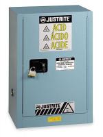 4KPX3 Corrosive Safety Cabinet, 12 gal., Blue