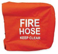 6APE1 Fire Hose Cover, 25 In.L, 25 In.W, Red