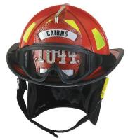 4KRG2 Fire Helmet, Red, Traditional