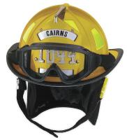 4KRG4 Fire Helmet, Yellow, Traditional
