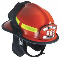 4KRH1 Fire Helmet, Red, Modern