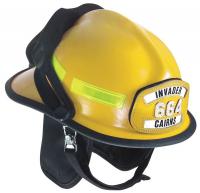 4KRH3 Fire Helmet, Yellow, Modern