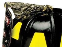 4KRJ7 Front Holder, Carved Brass Eagle