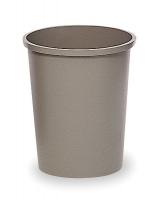 4KT27 Container, Round, Gray, 11 G