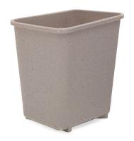 4KT28 Wastebasket, Vanity, 2 gal.