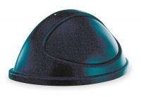 4KT30 Half Round Lid, Black